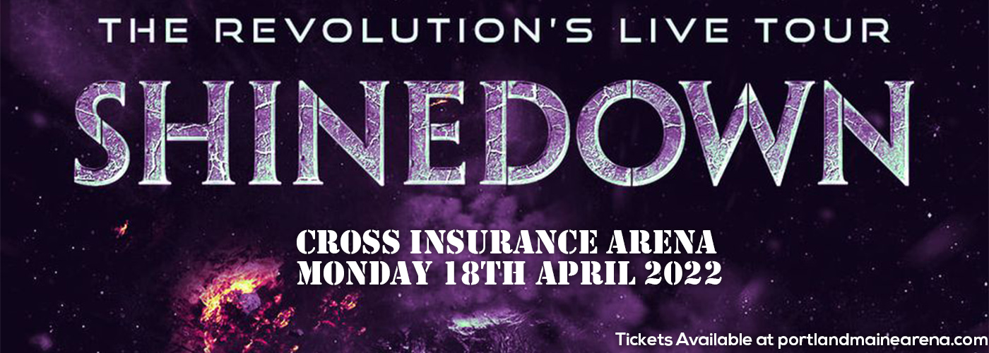 Shinedown at Cross Insurance Arena tickets Shinedown at Cross Insurance Arena