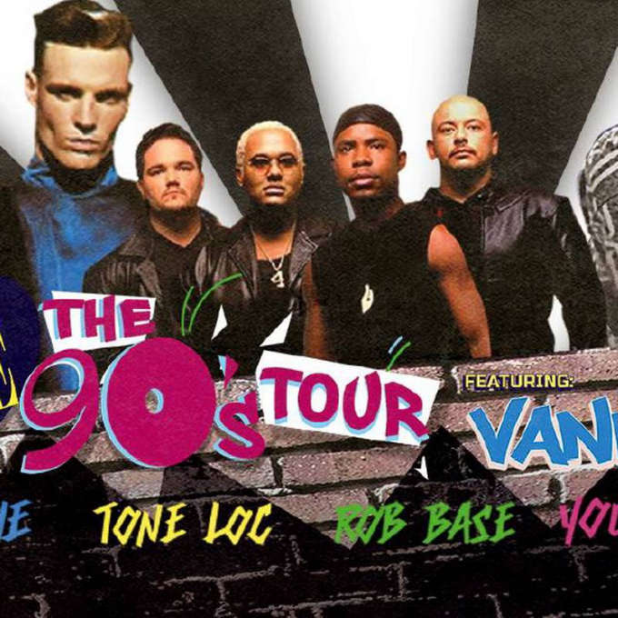 I Love The 90s: Vanilla Ice, Kid N Play, Color Me Badd, Tone Loc & Young MC at Cross Insurance Arena