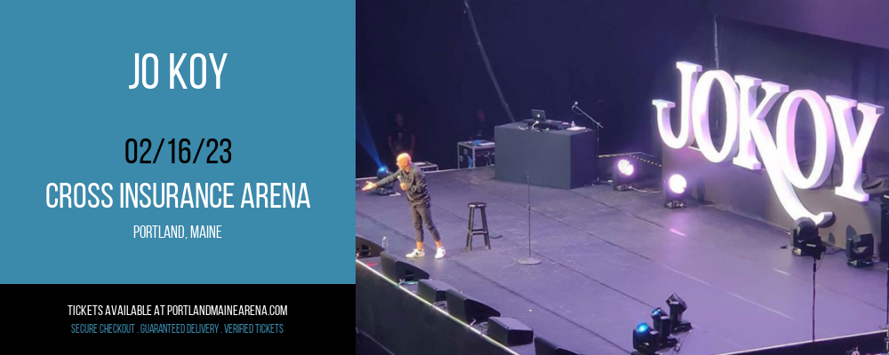 Jo Koy at Cross Insurance Arena