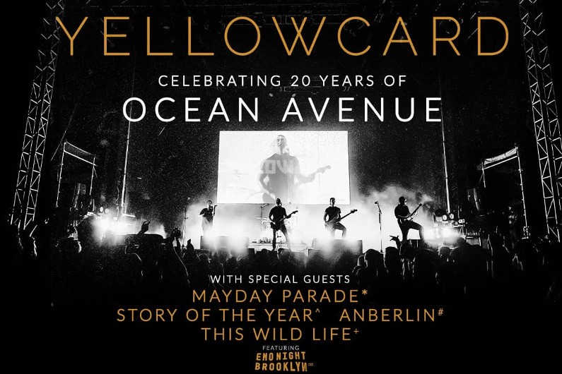 Yellowcard, Mayday Parade, Story of the Year, This Wild Life & Emo Night Brooklyn at Cross Insurance Arena