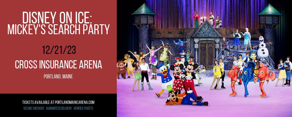 Disney On Ice at Cross Insurance Arena